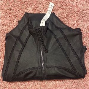 Black Shiny Lululemon Define Jacket Luon